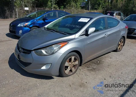 2012 Hyundai Elantra Gls (Ulsan Plant) из США, поврежденный, VIN KMHDH4AE2CU380379